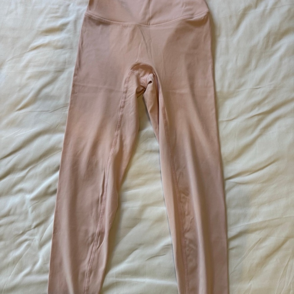 Women’s High Stretch Elasticity Yoga Leggings in Light Pink